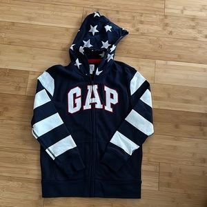 NWOT GAP Kids Size XL Hoodie Zip Up Sweatshirt